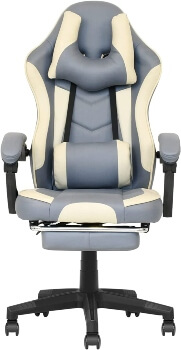 Advwin Home Office Massage Chair with U-Shape Pillow and 135° Swivel Recliner
