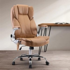 Artiss Gaming and Computer Desk Massage Office Chair with 8-Point Vibration