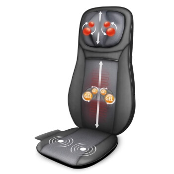 Snailax Shiatsu Neck and Back Massager Massage Chair Pad